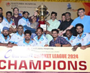 Kasturba Hospital Manipal won the 2023-24 Kasturba Hospital Corporate Cricket League (KH-CCL2024) tr